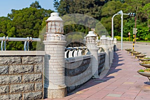 Exterior decoration of the Matsu Folklore Culture Museum