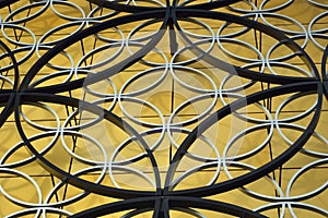 Exterior details of Library of Birmingham, UK  photo