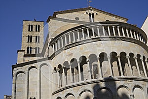 Exterior of Duomo (Cathedral) in Arezzo