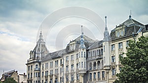 Exterior of the Grand Hotel Aranybika Debrecen