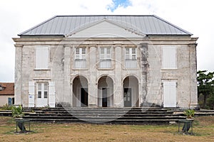 Exterior of Habitation Murat in Marie Galante, Guadeloupe photo