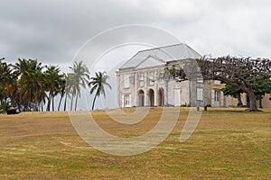 Exterior of Habitation Murat in Marie Galante, Guadeloupe photo