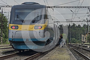 Z vysoký rychlost vlak v český 