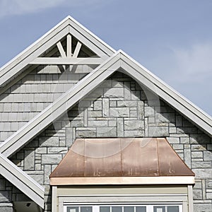 Exterior Home Roof Details