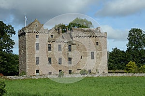 Exterior of Huntingtower Castle