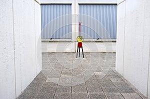 Exterior Joan Miro foundation,building by Josep Lluis Sert,park,parc montjuic,Barcelona. photo