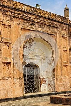 Exterior of Lalbagh Fort in Dhaka, Bangladesh