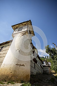 Exterior of a Large Bulgarian Revival house - mix of Venetian and Otoman architecture.