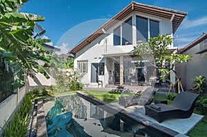 Exterior of Luxury Bali villa
