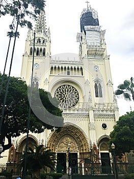 Exterior of Metropolitan Cathedral, Guayaquil Ecuador