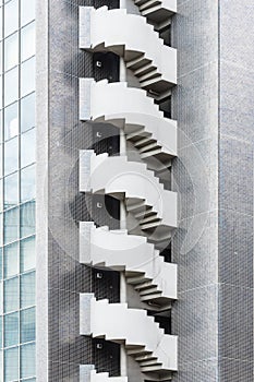 Exterior of modern architecture in Tokyo