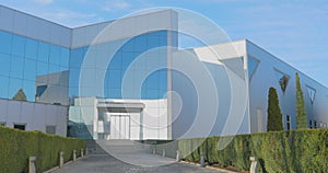 Exterior of a modern office or factory building. Office Building