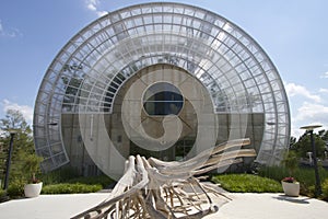 Exterior of Myriad Botanical Garden Oklahoma