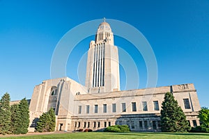 Exterior of the Nebraska Capitol Building