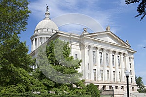 Exterior of Oklahoma state capitol building