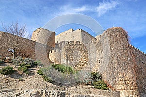 Old Castle in Consuegra, Spain photo