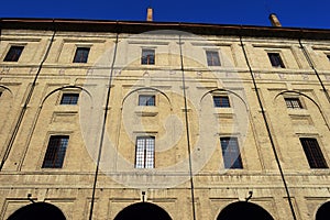 Exterior Palazzo della Pilotta, Parma Italy