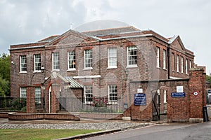 The exterior of Portsmouth registry office Milldam house, Burnaby road, Portsmouth