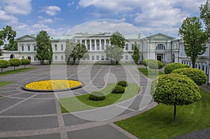 The Exterior of President Palace in Vilnius Old Town, Lithuania