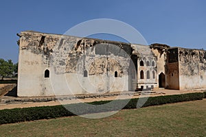 Exterior, Queen\'s Bath, Hampi, near Hospete, Karnataka, India