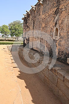 Exterior, Queen\'s Bath, Hampi, near Hospete, Karnataka, India photo