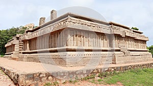 The exterior of the Raya Tower is believed to date back to the Vijayanagara period.