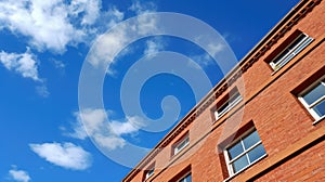 exterior red brick texture