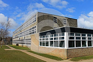 Exterior of school building