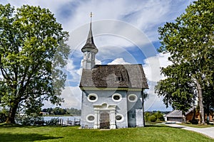 Exterior of the Seekapelle zum Hl. Kreuz at Herrenchiemsee - Herren island - Bavaria, Germany