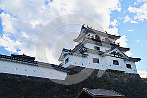 Exterior of Shiroishi Castle Near Sendai City