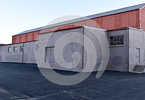 Exterior of a small industrial building