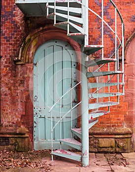 Exterior Spiral Staircase