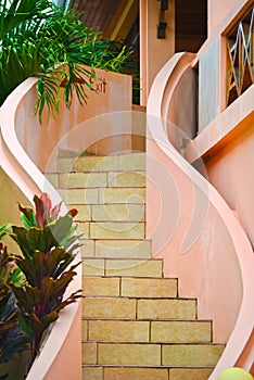 Exterior staircase