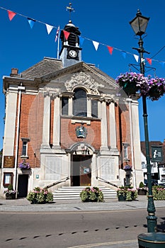 Exterior Of Town Hall In Henley On Thames In Oxfordshire UK