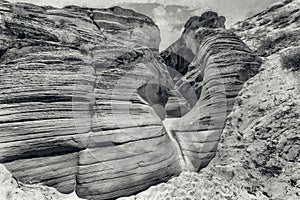 Exterior view of Antelope Canyon near Page, Arizona - USA