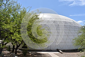 Exterior view of the Biosphere 2