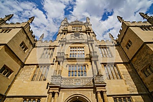 Exterior view of the Bodleian Library
