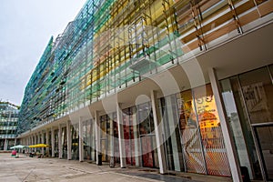 Exterior view of the building housing the headquarters of Pernod Ricard and the Pernod Ricard foundation, Paris, France