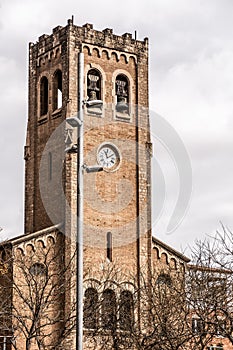 Casal Parroquial del Crist Rei, a catholic church in Barcelona, Spain photo