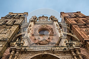 Exterior view of a church photo