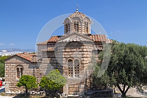 Church of Holy Apostles and the Temple of Hephaestus