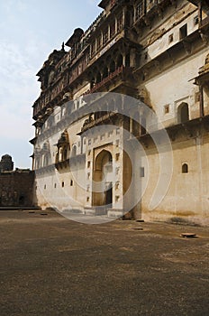 Exterior view of Datia Palace, Datia, Madhya Pradesh