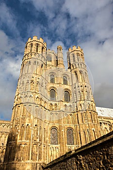 Exterior view of Ely Cathedral