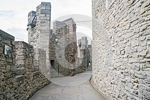 Exterior view of the Gravensteen Castle