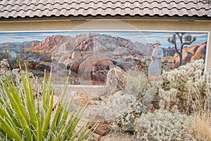 Exterior view of the Joshua Tree National Park Visitor Center