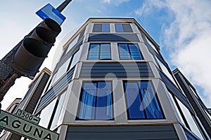 Exterior view of multifamily residential building in San Francisco