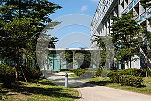 Exterior View of National Taiwan University Library