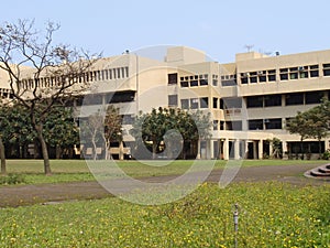 Exterior view of some building of National Taiwan University College of Medicine