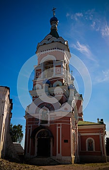 Exterior view to Joachim and Anna church , mozhaysk Moscow region, Russia