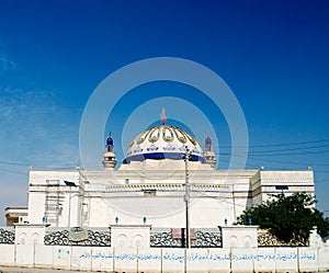 Exterior view to Nida mosque, Baghdad, Iraq